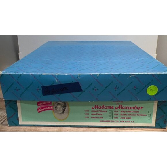 Madame Alexander First Ladies Series III Doll Martha Johnson Patterson - Picture 6 of 6